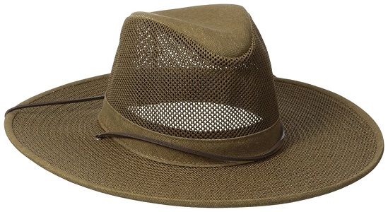 7. Hensel Crushable Soft esh Aussie Breezer Hat