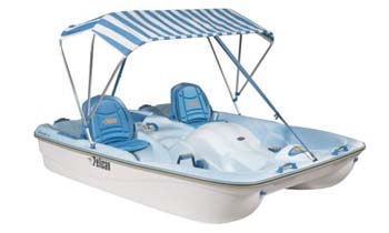7. Pelican Boats Cascade Deluxe 5-Passanger Pedal Boat