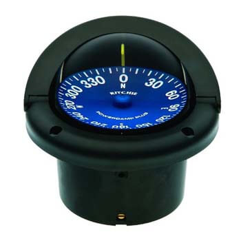 6. Ritchie SS-1002 Navigation Supersport Compass 3 3/4-Inch Dial with Flush Mount (Black)