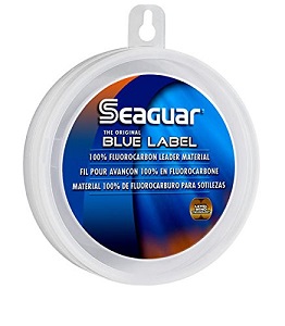 1. Seauar Blue Label 25 Yrad Fluorocarbon Leader.
