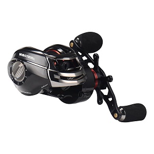 10. KastKing Royale Legend/Whitemax Low Profile Baitcasting Fishing Reel.