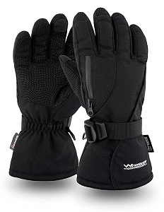 6. Rugged Waterproof Winter Gloves