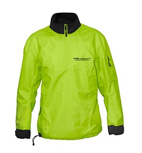 1.WindRider Waterproof Spray Jacket | Neck and Wrist Seals | Front Zipper | Shoulder Pocket | Jacket For Sailing, Paddling, Kayak, Sup, Rafting