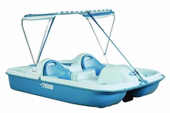 6. Pelican Boats Flash 5-Passenger Pedal Boat