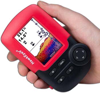 8: HawkEye Fishtrax 1C Fish Finder with HD Color Virtuview Display