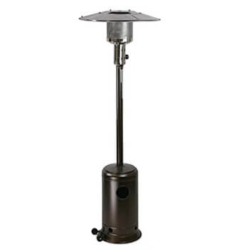 8. XtremepowerUS 48,000 BTU Premium Floor Standing Propane Outdoor Patio Heater.