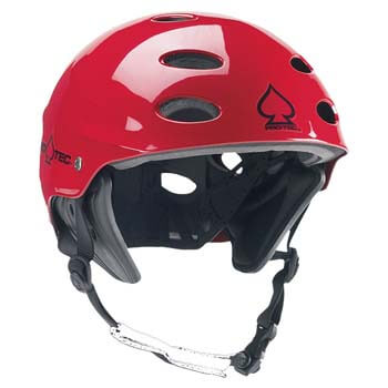 9: Palm PRO-TEC Ace WAKE Helmet in RED GLOSS CH109