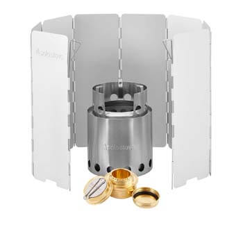 10: Solo Stove with Backup Alcohol Burner