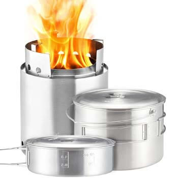 7: Solo Stove Campfire & 2 Pot Set Combo