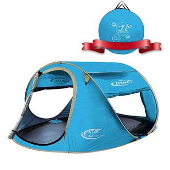 3: ZOMAKE Pop Up Tent 4 Person, Beach Tent