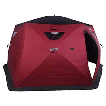 9: Nordic Legend Hex-Hub 6 to 8 Man Portable Thermal Ice Shelter