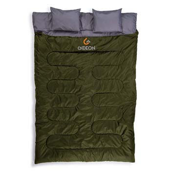 4: Gideon Waterproof Double Sleeping Bag