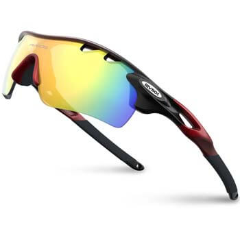 6: RIVBOS 801 Polarized Sports Sunglasses Sun Glasses