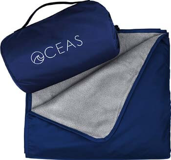 7: Oceas Outdoor Waterproof Blanket Warm Fleece Great