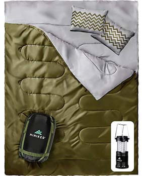 6: HiHiker Double Sleeping Bag Queen Size XL