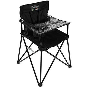 3: ciao! baby Portable High Chair for Travel, Fold Up High Chair with Tray