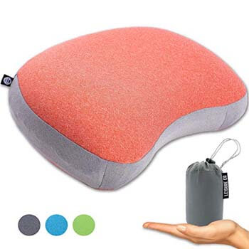 5: Leisure Co Ultralight Inflatable Camping Pillow