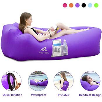 3: FRETREE Inflatable Lounger Air Sofa Hammock