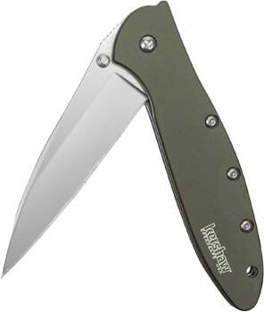 4. Kershaw Leek Pocket Knife, 3 inch Blade, Great EDC Folding Knives