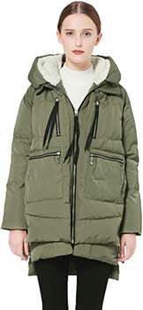 9. Orolay Women's Thickened Down Jacket