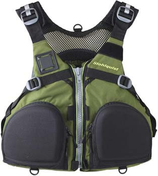 8. Stohlquist Fisherman Fishing Kayak Life Jacket