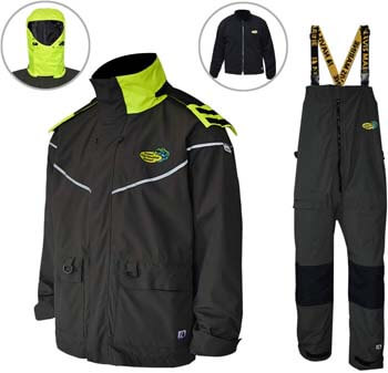 10. Navis Marine Sailing Jacket with Bib Pants