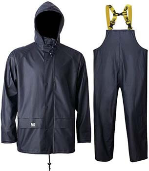 6. FWG Rain Jacket with Pants for Men Women