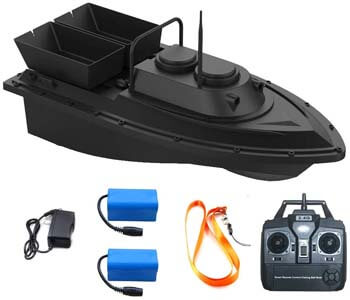 1. Meknic RC Fishing Bait Boat 2020 Update 2kg Loading 2pcs Tanks and 2pcs Batteries