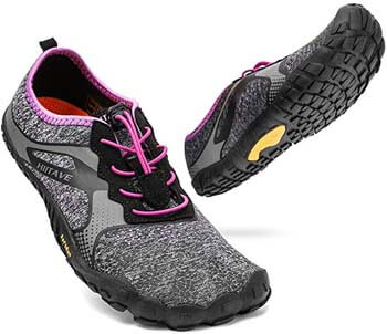 8. ALEADER hiitave Unisex Minimalist Trail Barefoot Runners Cross Trainers Hiking Shoes