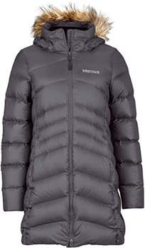 5. Marmot Women's Montreal Knee-Length Down Puffer Coat, Fill Power 700