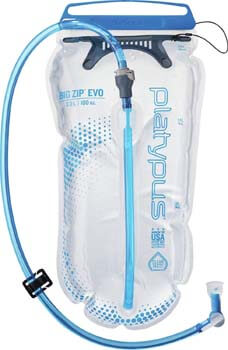 1. Platypus Big Zip Water Reservoir for Hydration Backpacks, 3-Liter, EVO with Fast Flow Valve