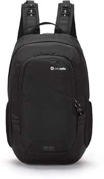10. Pacsafe Luggage Travel Backpack Black, 15 Liter Venturesafe 15L GII Anti-Theft Daypack, Color (60280100)