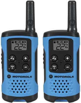 9. Motorola T100 Talkabout Radio, 2 Pack