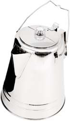 10. GSI Outdoors Glacier Stainless Steel Percolator Coffee Pot