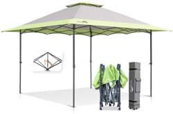 9. EAGLE PEAK 13' x 13' Straight Leg Pop Up Canopy Tent