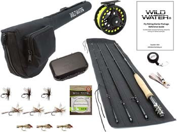 3. Wild Water Fly Fishing 9 Foot, 4-Piece, 5/6 Weight Fly Rod