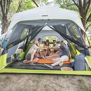 3. CORE 9 Person Instant Cabin Tent - 14' x 9'