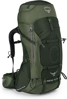 7. Osprey Aether AG 70 Men's Backpacking Backpack