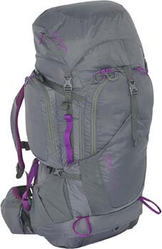 6. Kelty Women's Coyote 60 Backpack, Dark Shadow