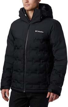 3. Columbia Men's Wild Card Down Jacket, Waterproof & Breathable