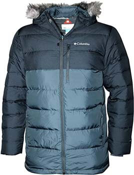 6. Columbia Men's Northridge Lodge 700 Fill Down Hooded Omni Heat Winter Puffer Jacket