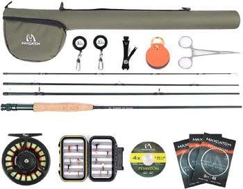 10. M MAXIMUMCATCH Maxcatch Extreme Graphite Fly Fishing Rod