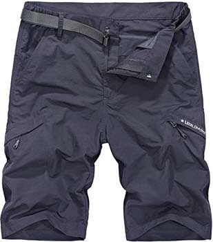 1. Vcansion Men's Outdoor Lightweight Hiking Shorts Quick Dry Shorts Sports Casual Shorts 