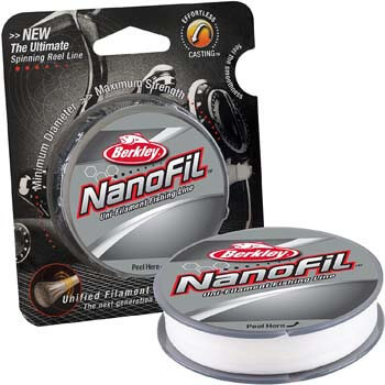 10. Berkley NanoFil Uni-filament Fishing Line