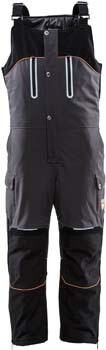 1. RefrigiWear Men's PolarForce Water-Resistant Warm Insulated Bib Overalls