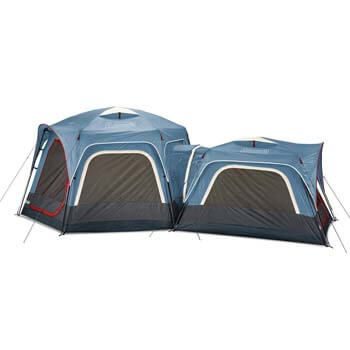 8. Coleman 3-Person & 6-Person Connectable Tent Bundle