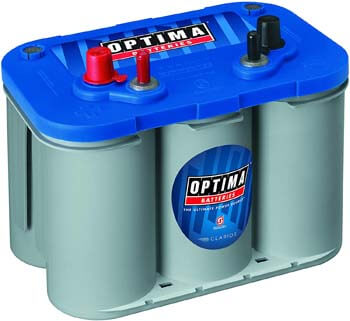5. Optima OPT8016-103 Batteries D34M BlueTop Starting and Deep Cycle Marine Battery