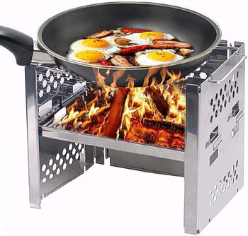 9. Unigear Wood Burning Camp Stoves