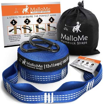 8. MalloMe XL Hammock Straps