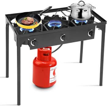 5. Goplus Outdoor Stove Portable Propane Gas Cooker